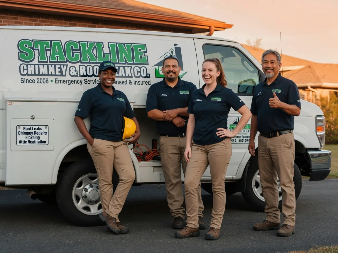Chimney flashing repair company in Enderlin, ND